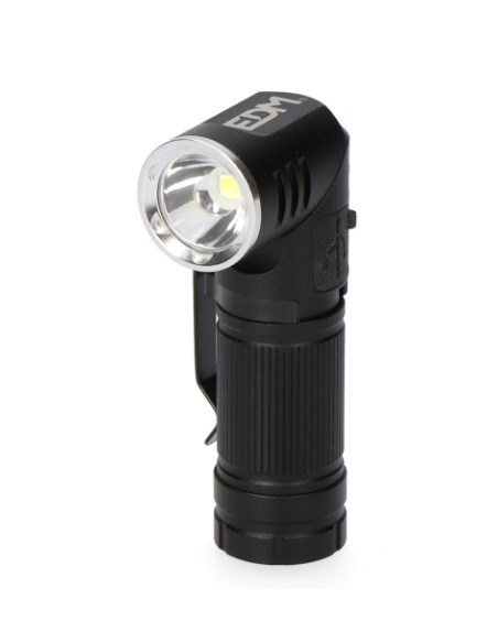 Mini Linterna LED Plegable 8W 450lm - Camping, Bricolaje