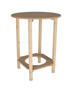 mesa camilla con tarima para brasero