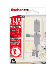 Cuelga tus cuadros sin dañar la pared con Fischer