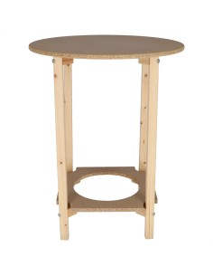 mesa camilla con tarima para brasero