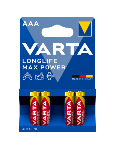 Varta Max Power AAA: Máxima potencia