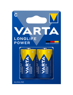 Blister de 2 pilas LR14 C Varta: Duraderas