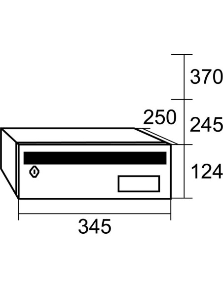 Buzón Acero Inox BTV Barajas: Seguro y duradero