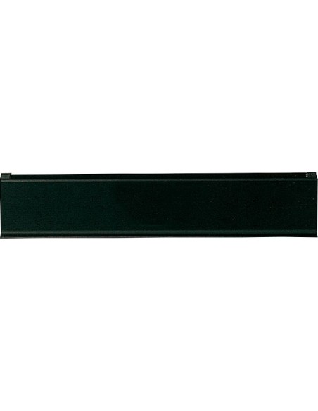Bocacartas Aluminio Negro BTV: Económico y discreto