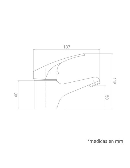 ALFA DYSER - Monomando Lavabo Java - 49540