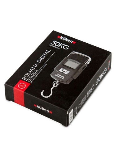 Romana Digital Portátil 50kg: Precisa y Fácil de Usar