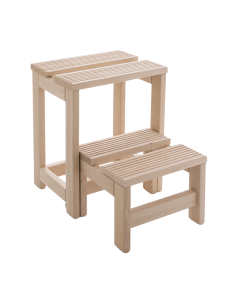 taburete madera plegable