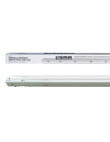Pantalla Estanca LED IP65 120cm - Exterior e Interior