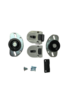 Saheco SF-25 25/00 - Juego de Accesorios para Puertas Correderas