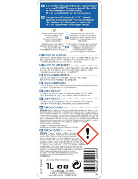 STARWAX Jabón Negro Concentrado al Aceite de Lino 1L