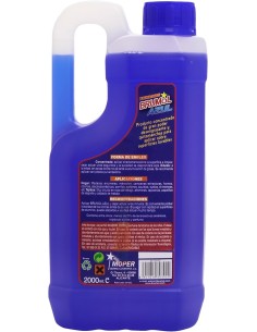 Envase de Desengrasante Azul Brumol 2000ml para grasa difícil 2
