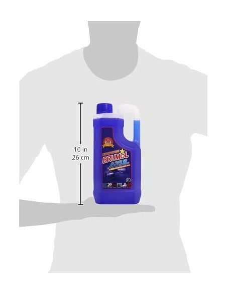 tamaño del envase de Desengrasante Azul Brumol 2000ml