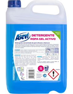 Asevi Detergente Gel Activo 92 Lavados - Limpieza y Frescura Duradera