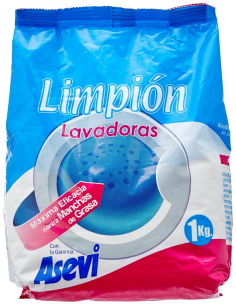 Asevi - Limpion Lavadoras 1 kg