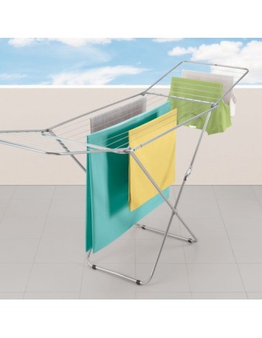 Tendedero Capri Metaltex: 20m, plegable, resistente.