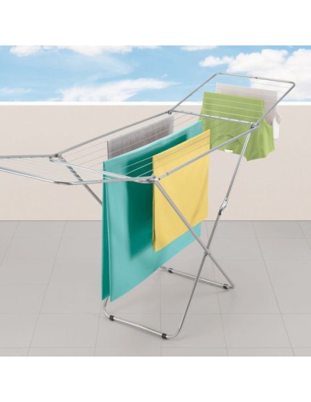 Tendedero Capri Metaltex: 20m, plegable, resistente.