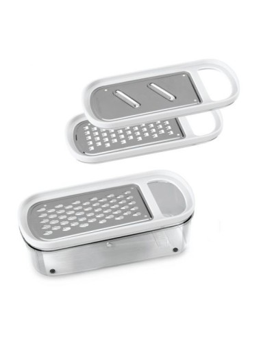 Rallador METALTEX "RAP-B" con 3 Cuchillas y Recipiente