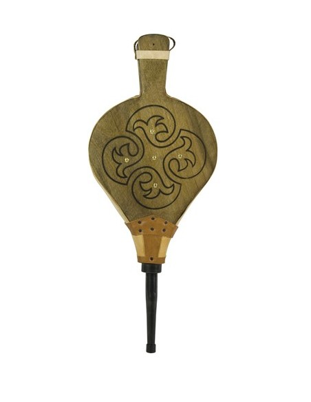 Fuelle de Cuero FLORES CORTÉS 460 mm - Artesanal y Resistente
