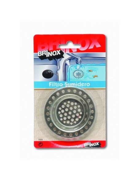 BRINOX Filtro Sumidero Acero Inox 72 mm - Eficaz y Duradero
