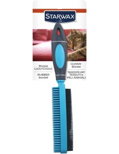 STARWAX Cepillo De Goma Para Textiles - Perfecto Para Pelos De Mascota