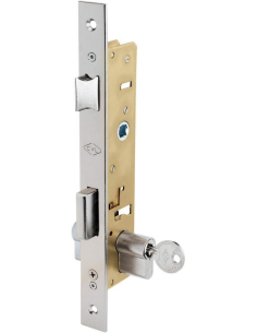 CVL - Cerradura embutir 184/30/0 acabado niquelado