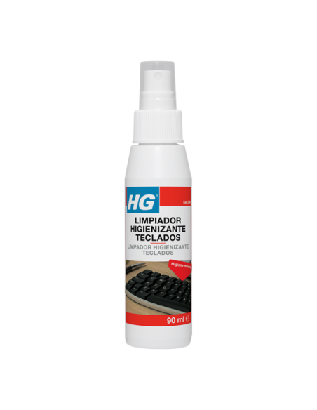 HG Limpiador Higienizante Para Teclados 90 ML - Limpieza Eficaz