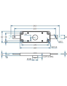 Aga - Cerradura Puerta Metalica 182 2