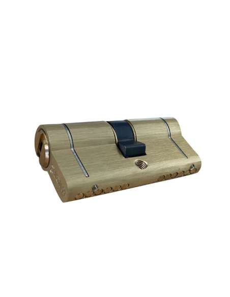 MICEL Cilindro de Seguridad CSO1 L15 30x30 MM Latonado
