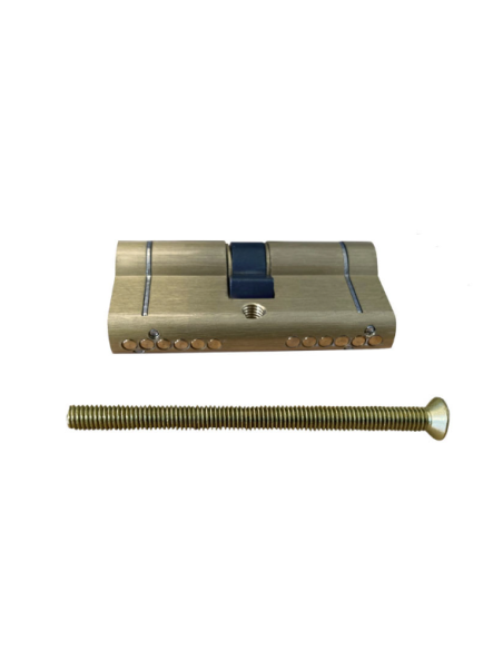 MICEL Cilindro de Seguridad CSO1 L15 35x35 MM Latonado - Protección Re