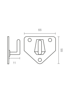 MICEL Placa Colgador para Extintor CG14 - Sujeción Segura y Resistente 2