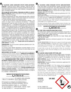 Botella de Tamar Algicida Larga Duración 5L, antialgas no espumante para piscinas. 2