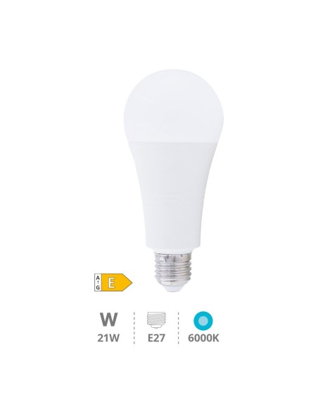 GSC Bombilla LED A70 21W E27 6000K - Iluminación Fría y Eficiente