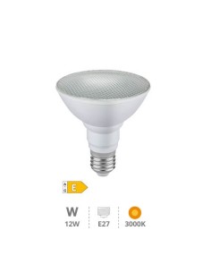 GSC Bombilla LED PAR30 12W E27 3000K IP65 - Iluminación Cálida y Dura 2