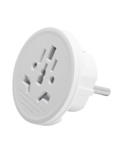 GSC Adaptador Europeo 4.8MM a Universal - Ideal para Viajes y Hogar