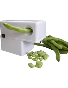 Pelador eléctrico de habas Pelamatic Robito Vaina RV-001 blanco