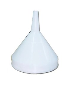 Embudo de plástico con anilla 30 cm/9L.