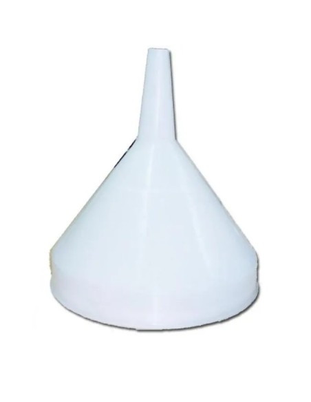 Embudo Plástico Grande 9L | 30 cm con Anilla | Uso Industrial