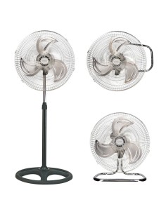 GSC Ventilador Metálico 3 en 1 Sassela 50CM 70W - Potente y Adaptable