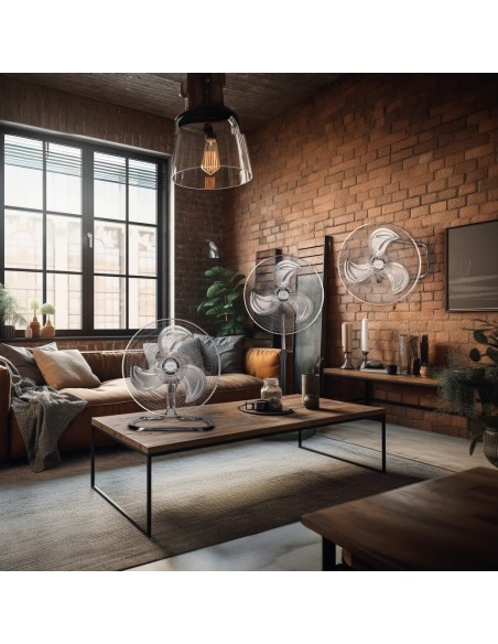 GSC Ventilador Metálico 3 en 1 Sassela 50CM 70W - Potente y Adaptable