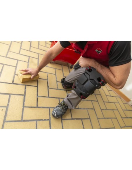 Protección para rodillas en trabajos prolongados
