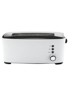 Tostadora Grande ALFA DYSER Blanca 1000W | Rápida y Potente