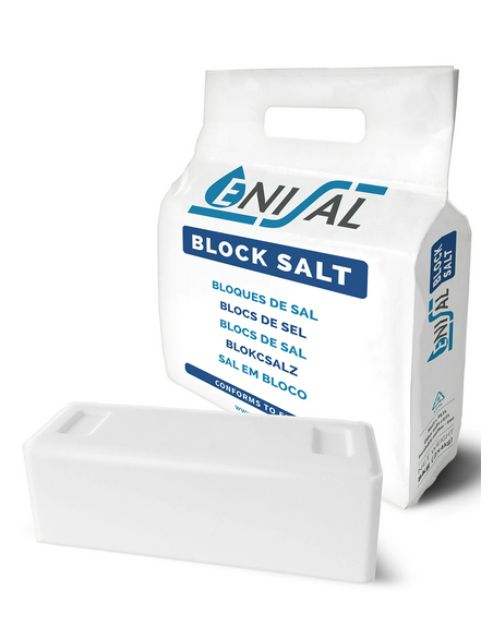 Enisal en bloque para descalcificador pack 8 kg