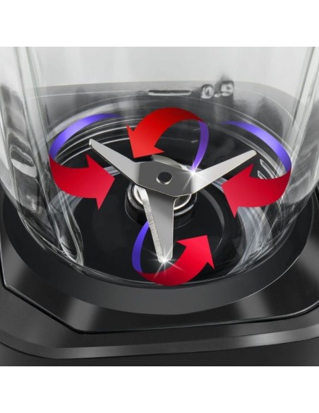 ALFA DYSER Batidora Vaso Cristal 1000W 1,5L