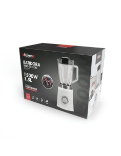ALFA DYSER Batidora Vaso Cristal 1500W 1,5L 2
