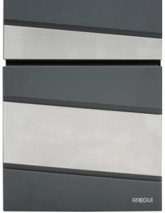 Buzón ARREGUI Flysch Antracita e Inox E6925 2