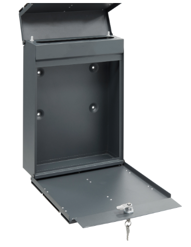 Buzón ARREGUI Flysch Antracita e Inox E6925