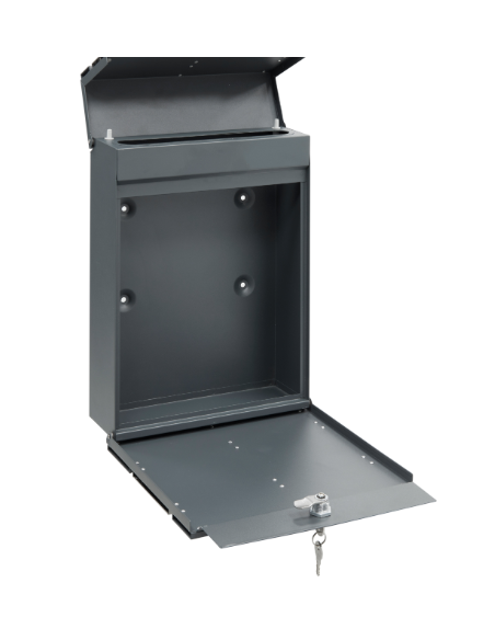 Buzón ARREGUI Flysch Antracita e Inox E6925