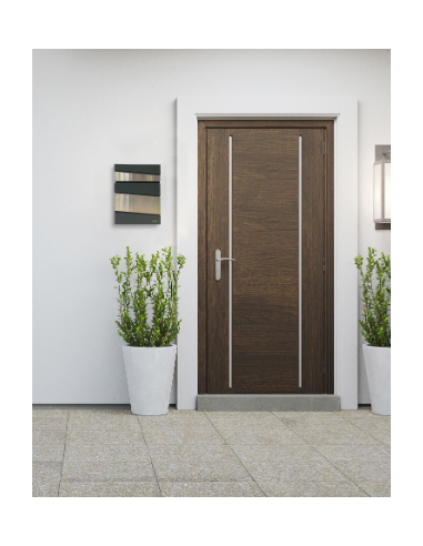 Buzón ARREGUI Flysch Antracita e Inox E6925