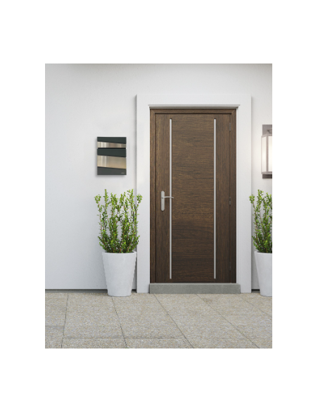 Buzón ARREGUI Flysch Antracita e Inox E6925