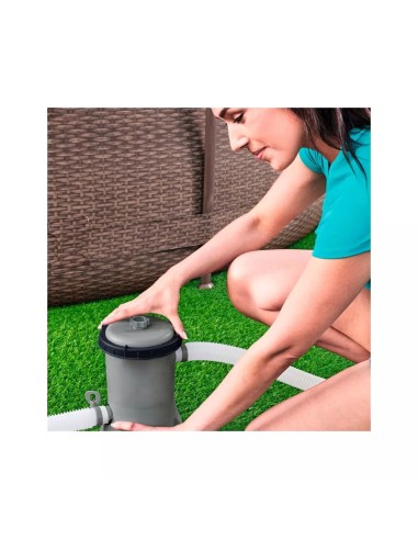 Bomba Depuradora de Cartucho 2.006 L/H | Para Piscinas 1.100-14.300 L